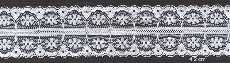 Ribbons 65 1m white