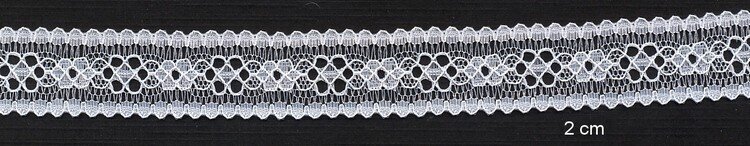 Ribbons 59 1m white
