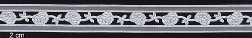 Ribbons white 1 meter
