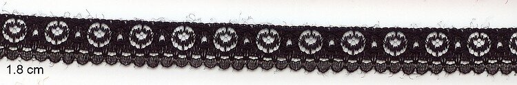 Ribbons 39 1m black