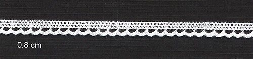 Ribbons 46 1m white