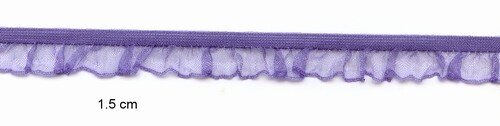 Ribbons paars elastische  1m