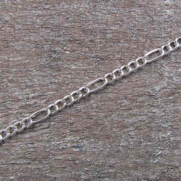 Ketting 1 meter zilver