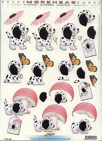 knipvel Morehead hond dalmatier