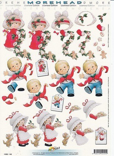 Knipvel Morehead koekjes kinderen kerst