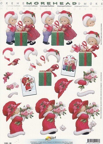 Knipvel Morehead kado kerst
