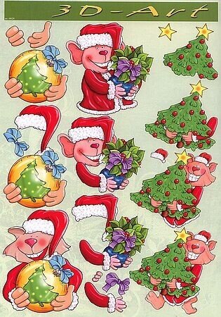 Knipvel kerst