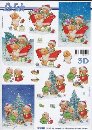 3d sheet christmas