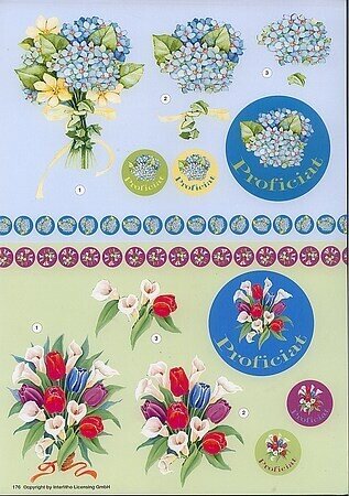 3d sheet flowers