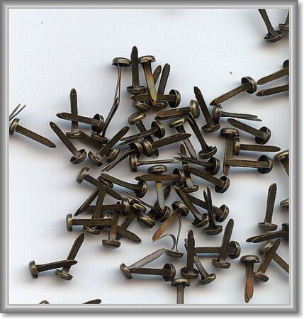 6.5 mm brads XL A 100x