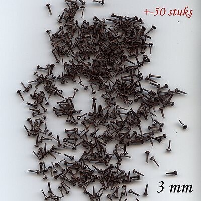3 mm brads  Bronze