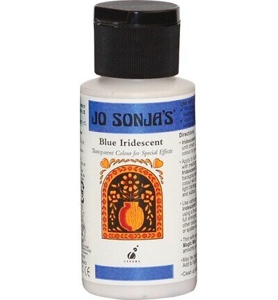 Josonja iridescent acrylverf Blauw