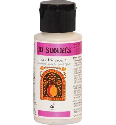 Josonja iridescent acrylverf Rood
