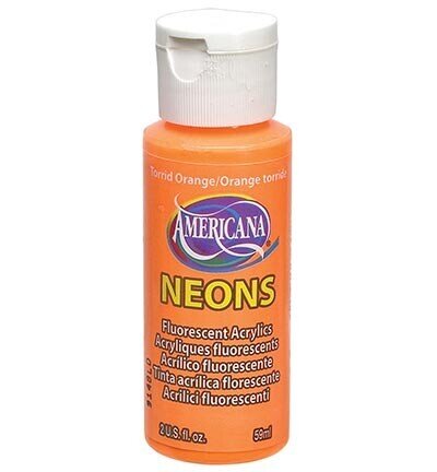DecoArt Americana Neons Torrid orange