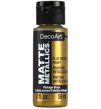 Matte metallics Vintage Brass