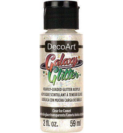 Galaxy glitter clear ice comet