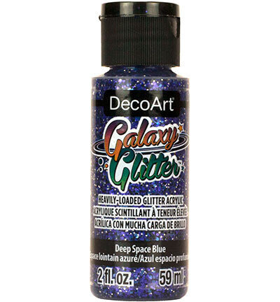 Galaxy glitter Deep Space Blue