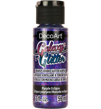 Galaxy glitter Purple Eclipse