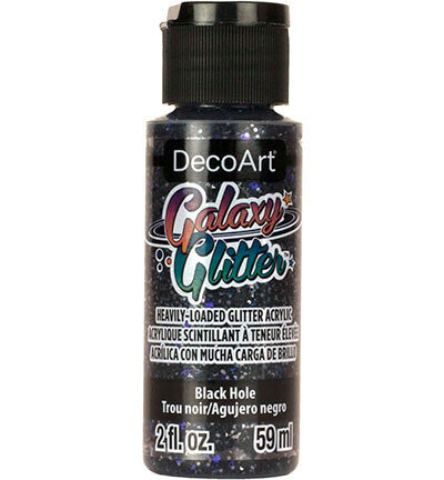 Galaxy glitter Black Hole