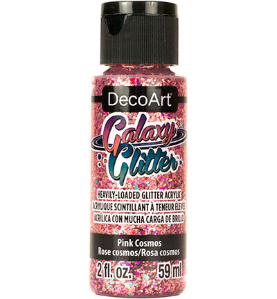 Galaxy glitter Pink Cosmos