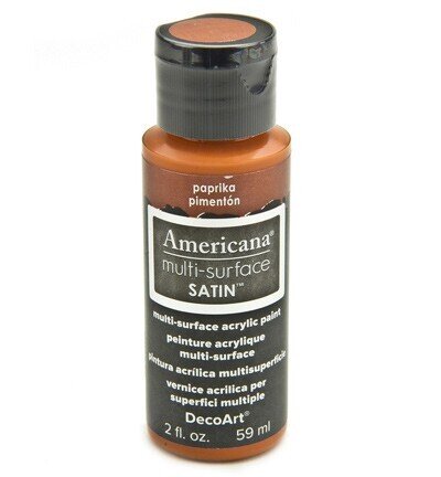 Americana Multi surface satin Paprika