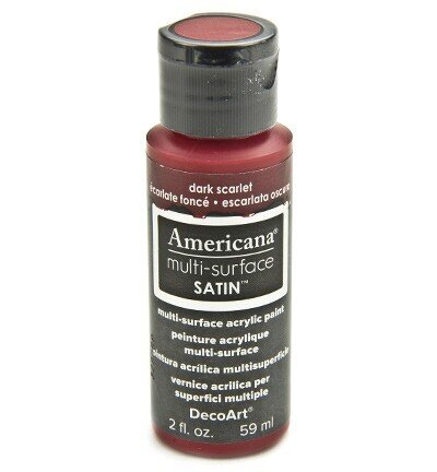 Americana Multi surface satin Dark scarlet