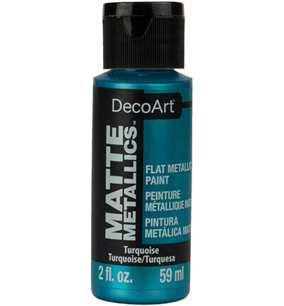 Matte metallics Turquoise