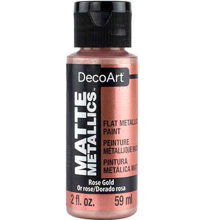 Matte metallics Rose Gold