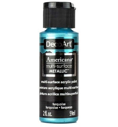 Americana Multi surface Metallic Turquoise