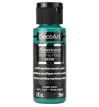 Americana Multi surface satin jungle green