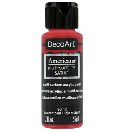 Americana Multi surface satin red hot