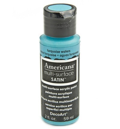 Americana Multi surface satin Turquoise waters
