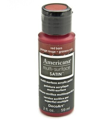 Americana Multi surface satin Red barn