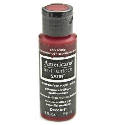 Americana Multi surface satin Dark scarlet