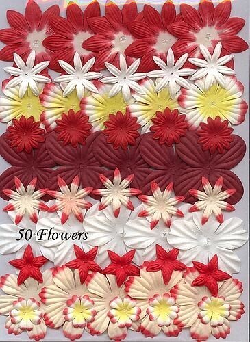 Paper flowers