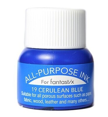 All purpose ink Cerulean blue