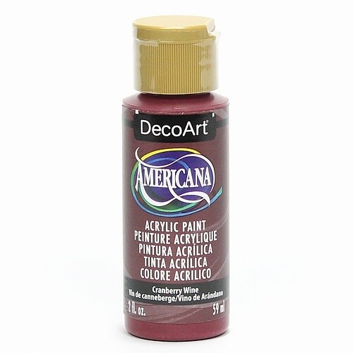 Americana Cranberry wine (transparent)