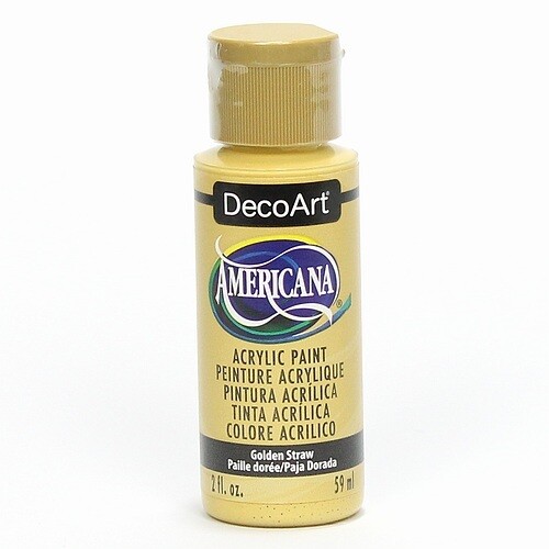 Americana golden straw