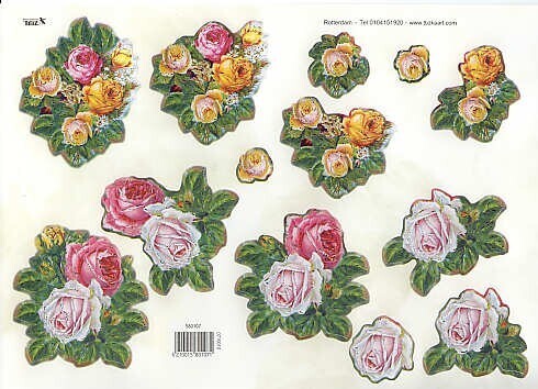 Stansvel TBZ bloemen