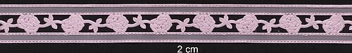 Ribbons 30 1m rose