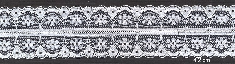Ribbons 65 1m white