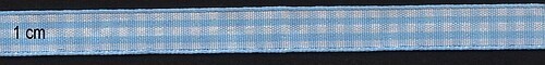 Ribbon Grosgrain 15 1meter blauw