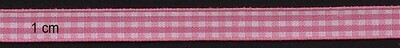 Ribbon Grosgrain 16 1meter pink roze