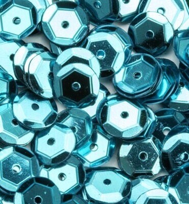 Sequins regular turquoise 12 gramm