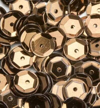Sequins regular brown 12 gramm