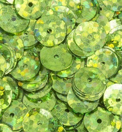 Sequins laser disco Light green  8 gramm