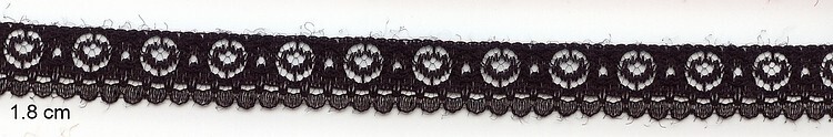 Ribbons 39 1m black