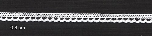 Ribbons 46 1m white