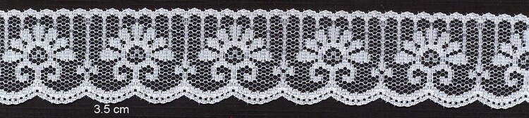 Ribbons 55 1m white