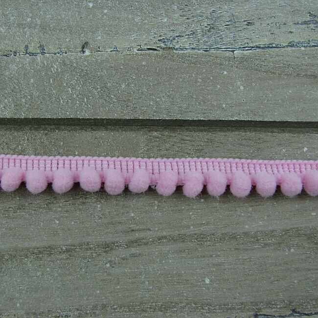 Pom Pom lint roze 1M